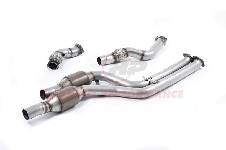 Milltek Sport Large Bore Downpipes and Hi-Flow Sports Cats - BMW 3 Series F80 M3 [SSXBM1030]