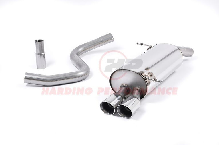 Milltek Sport Front Pipe-back - Ford Fiesta MK7 1.6-litre Duratec, For fitment with OEM downpipe and catalyst [SSXFD084]
