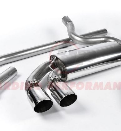 Milltek Sport Downpipe-back - Audi Coupe UR quattro 10v Turbo, Non-resonated (louder), Polished OEM-Style Tips [MCXAU104]