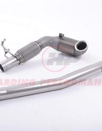 Milltek Sport Catted Downpipe - Audi TT Mk3 TTS, suits OE Exhaust system only [SSXAU586]