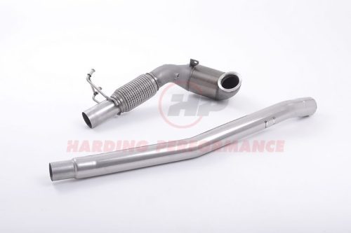 Milltek Sport Catted Downpipe - Audi TT Mk3 TTS, suits OE Exhaust system only [SSXAU586]