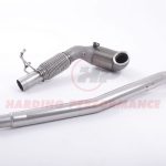 Milltek Sport Catted Downpipe - Audi TT Mk3 TTS, suits OE Exhaust system only [SSXAU605]