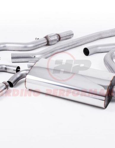 Milltek Sport Cat-back - BMW 4 Series F32 428i OE-style twin-outlet Non-resonated (louder) Polished tips [SSXBM1002]