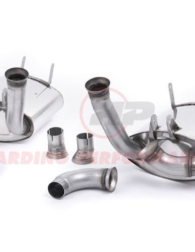 Milltek Sport Rear Silencer(s) - Porsche 911 997.1 Carrera/S, Cup version, Uses OE tips [SSXPO031]