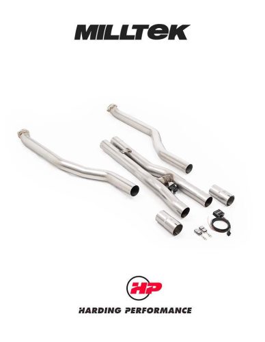 MILLTEK Secondary Cat Bypass BMW M5 4.4L Twin Turbo Hybrid G90 & G99